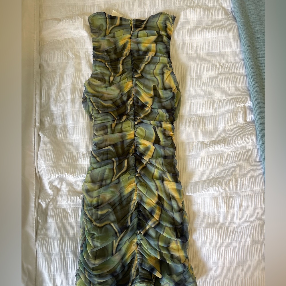 Patterned Mini Dress - Picture 2 of 5